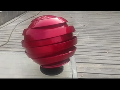 Современная скульптура нержавеющей стали, покрашенная скульптура нержавеющей стали абстрактная