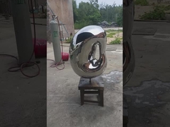 скульптура сада нержавеющей стали небольшая, орнаменты высоты 1.0m крытые для гостиницы